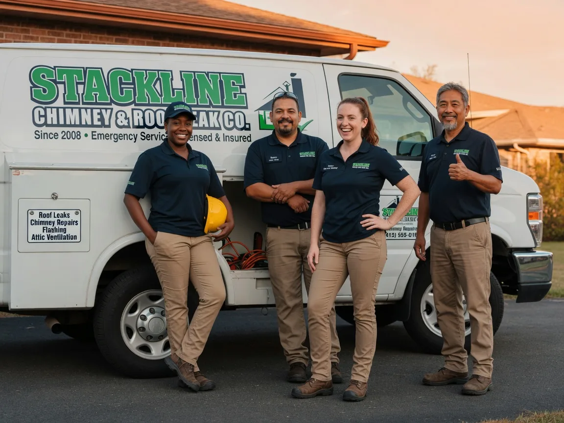 Chimney flashing repair company in Yorktown, AR